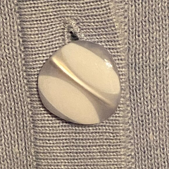 CAROL PATTERSON KNITS Sequin Embellished Sweater Ombre Cardigan Teal/Purple (L) - Picture 4 of 9